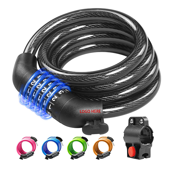 5 Bike Lock Cable with Combination 5 Bike Lock Cable with Combination