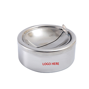Flip Top Stainless Steel Ash Tray
