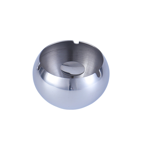 Stainless Steel Outdoor Ashtray With Lid - Large Stainless Steel Outdoor Ashtray With Lid - Large
